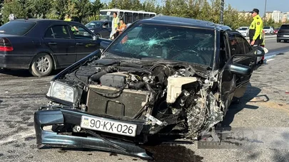 Sumqayıtda ağır qəza oldu