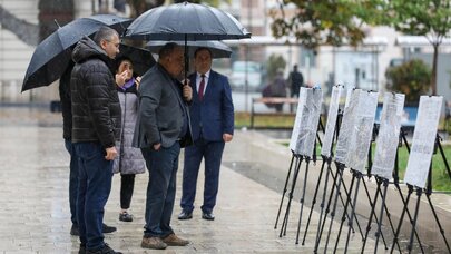 Sarayevoda mina qurbanlarına həsr olunmuş növbəti ekspozisiya keçirildi - Foto