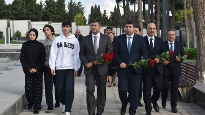 Şəhid leytenant Abbasov Teymur Feyruz oğlunun anım mərasimi keçirildi