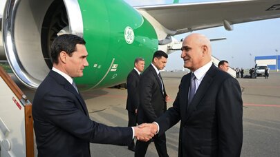 Türkmənistan Prezidenti Azərbaycana gəldi