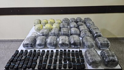 İrandan Azərbaycana 35 kiloqram narkotikin keçirilməsinin qarşısı alındı