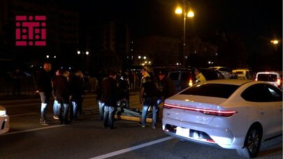 Qış parkında “Changan”ın vurduğu piyada öldü - Foto