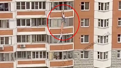 Xilasedicilər xəyanətin üstünü açdılar: 8-ci mərtəbədən yıxılsa da, sağ qaldı - Fotolar