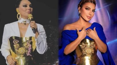 Ebru Gündeş səhnəyə həmin 100 min dollarlıq kəmərlə çıxdı - VİDEO
