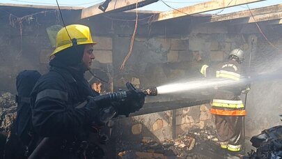 Lökbatanda obyektdə yanğın oldu