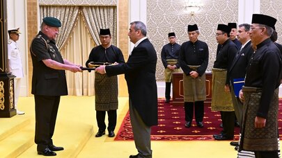 Azərbaycanın Malayziyadakı səfiri etimadnaməsini Krala təqdim etdi