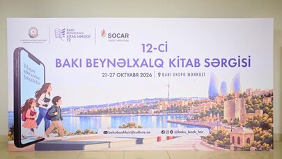 XII Bakı Beynəlxalq Kitab Sərgisinin açılış mərasimi keçirildi - Foto