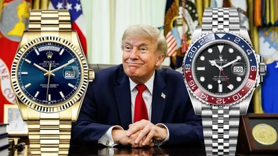 Trampın möhürü “Rolex”də: Ağ Evin özəl saatları gündəm oldu