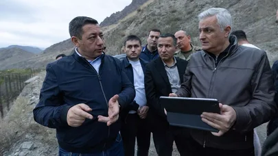 Erməni nazirlər Zəngəzur dəhlizinə görə Sünikə gəldilər - Tikinti başlayır?