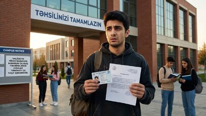 Sədr etiraz etdi: 23 yaşlı tələbənin imtiyazları niyə əlindən alınmalıdır?