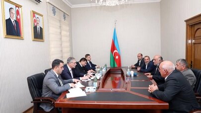 “Azəriqaz” İB-nin baş direktoru Ağcabədidə vətəndaş qəbulu keçirdi - FOTOLAR