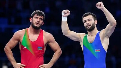 İki güləşçimiz dünya çempionatının finalında