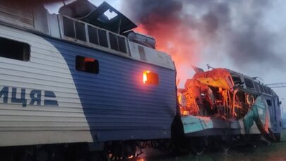 Ukrayna müharibə başlayandan lokomotiv parkının 17%-ni itirib