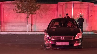 "Nissan" və "KİA" toqquşdu - Xəsarət alan var