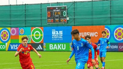 Azərbaycan U-16 millisi qələbə qazandı