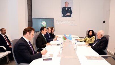 Mədəniyyət Nazirliyində BMT Alyansının rəhbərliyi ilə görüş keçirildi
