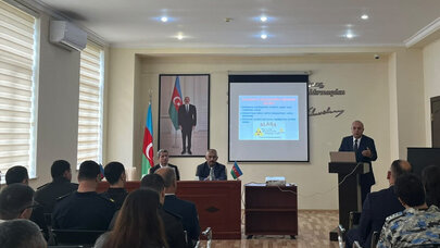 FHN radiasiya təhlükəsizliyinə dair növbəti tədbir keçirdi - FOTO