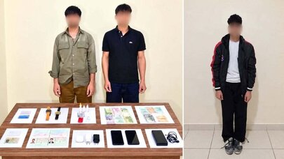 Dövlət sərhədini pozmağa cəhd edən xarici ölkə vətəndaşları saxlanıldı