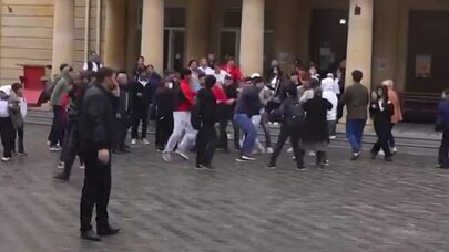 Bakıda məktəbdə media nümayəndələrinə qarşı zorakılıq edildi - Saxlanılanlar var