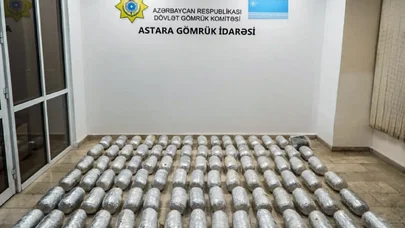 Azərbaycandan 97 kq marixuana keçirilməsinin qarşısı alındı