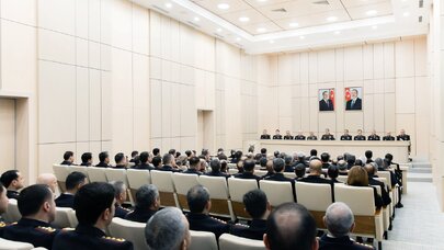 Vilayət Eyvazov Kollegiya iclası keçirdi - Tapşırıqlar verdi