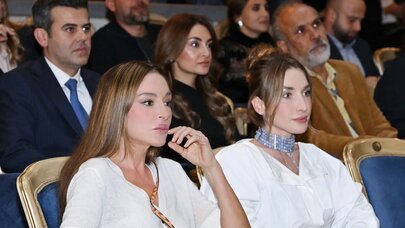 Mehriban Əliyeva "Qağayı" tamaşasının təqdimatında