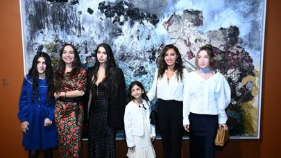 Azərbaycan Rəngkarlığı Muzeyində "ENQRAM" sərgisi açıldı - FOTO
