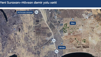 Yeni Suraxanı-Hövsan xəttinin bərpası davam etdirilir