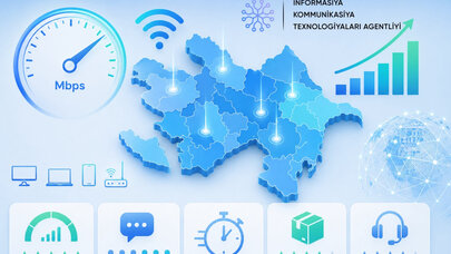 Regionlar üzrə internet sürətini açıqlandı