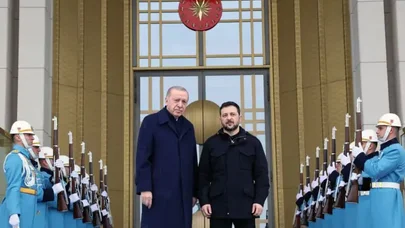 Ərdoğan Zelenskini qəbul etdi