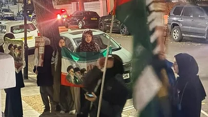Səfirliyimiz önündə iranpərəstlər təxribata cəhd etdilər