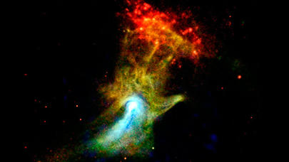 Səmada “Allahın əli” göründü - FOTO