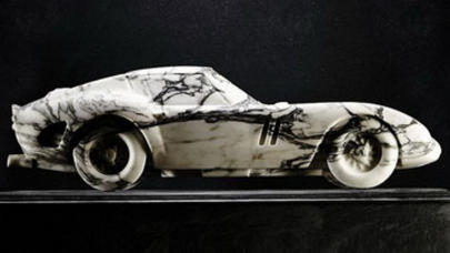 Dünyanın ilk mərmər "Ferrari"si - FOTOLAR