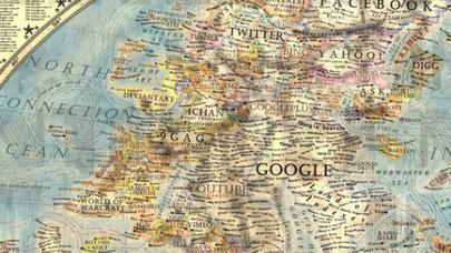 Dünya internet xəritəsi - FOTO