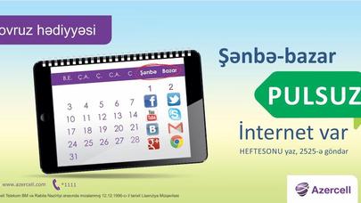 Azercell şəbəkəsinin yüksək keyfiyyətinin daha bir sübutu (R)