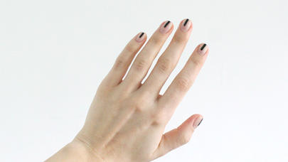 Sadə manikür dəbi - FOTO