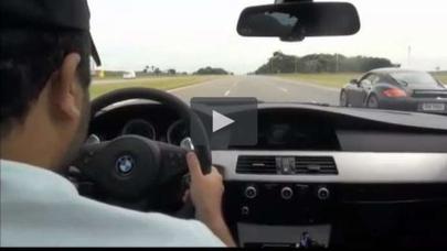 BMW M5-i 325-lə sürdü - VİDEO