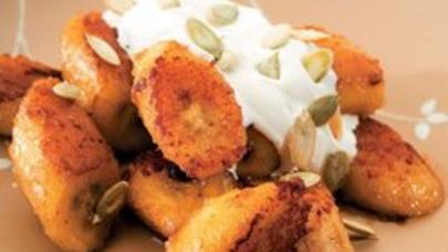Qızardılmış banan deserti - RESEPT