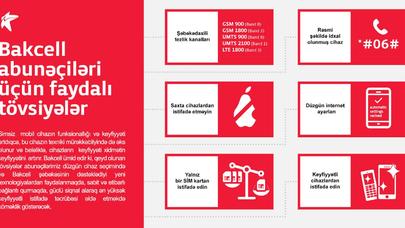 Düzgün cihaz –  yüksək keyfiyyətli şəbəkə təcrübəsi! Bakcell abunəçiləri üçün faydalı tövsiyələr