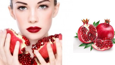 Nar şirəsini üzünüzə çəksəniz…