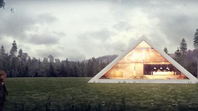 Müasir piramida: gələcəyin evləri belə olacaq – FOTOLAR