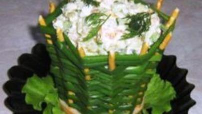 Novruz süfrəsi üçün “Səbət” salatı