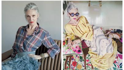 67 yaşlı stil ikonasından gənc qızlara həyat dərsi – FOTOLAR