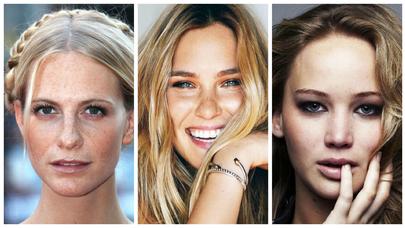 Dünyanın ən gözəl çilli məşhurları - FOTOLAR