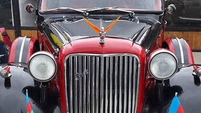 Alen Delonun sürdüyü maşın Biləcəridə - FOTO