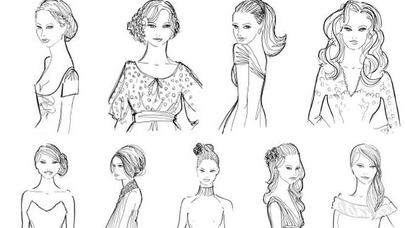 Paltarın dekoltesinə uyğun saç düzümləri – FOTOLAR