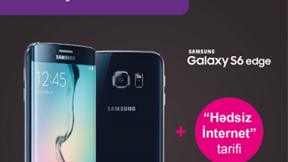 Azercell-dən “Samsung S6 Edge” ən sərfəli şərtlərlə
