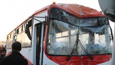 Bakıda avtobus qəzası: ölən var