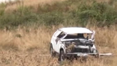 Bakı-Qazax yolunda avtomobil aşıb