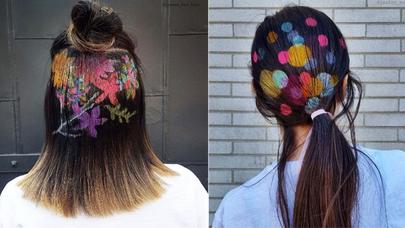 Yayın çılğın trendi: saç “tattoo”ları – FOTOLAR